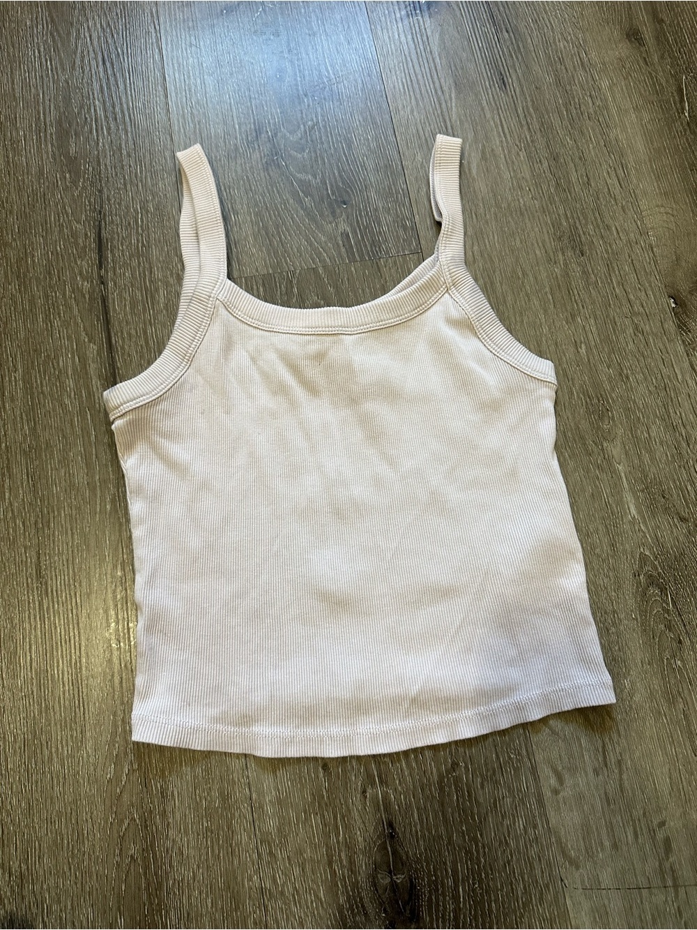 Levi's Ribbed Tank Top - Light Cream